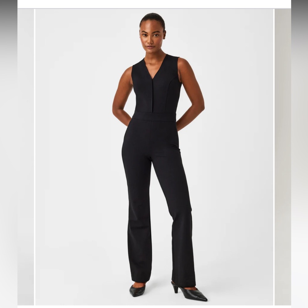 Elegant Black Sleeveless Jumpsuit NWT